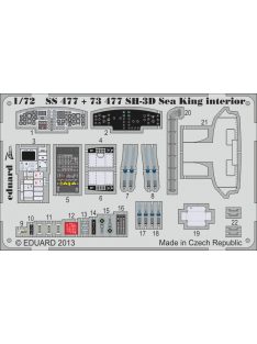 Eduard - SH-3D Sea King interior S.A.for CyberHob 