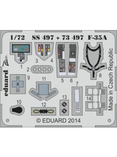 Eduard - F35A interior S.A. for Italeri 