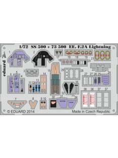 Eduard - EE F.2A Lightning interior S.A. for Airf 