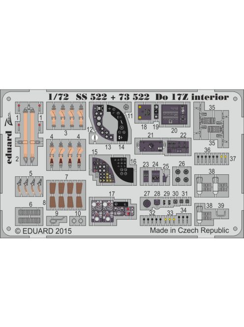 Eduard - Do 17Z interior S.A. for Airfix 