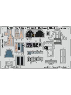 Eduard - Defiant Mk.I interior S.A. for Airfix 