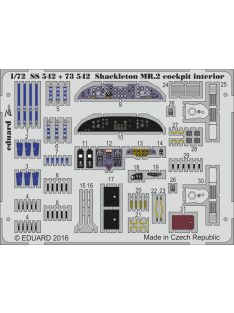 Eduard - Shackleton MR.2 cocpit interior f.Airfix 