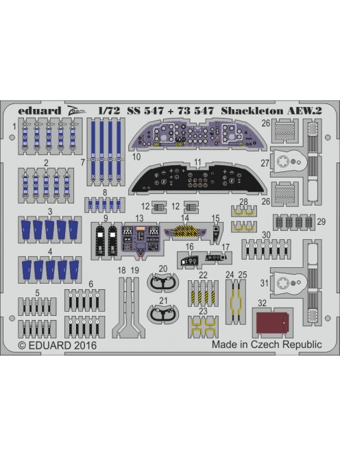 Eduard - Shackleton AEW.2 for Revell 