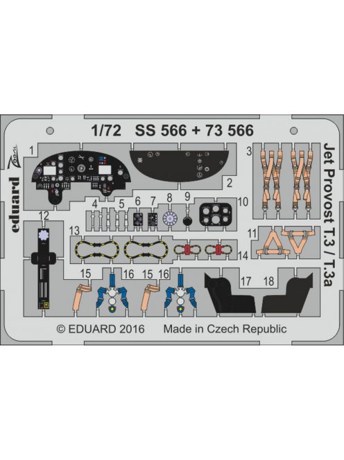 Eduard - Jet Provost T.3/T.3a for Airfix 