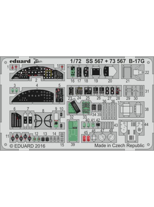 Eduard - B-17G for Airfix 