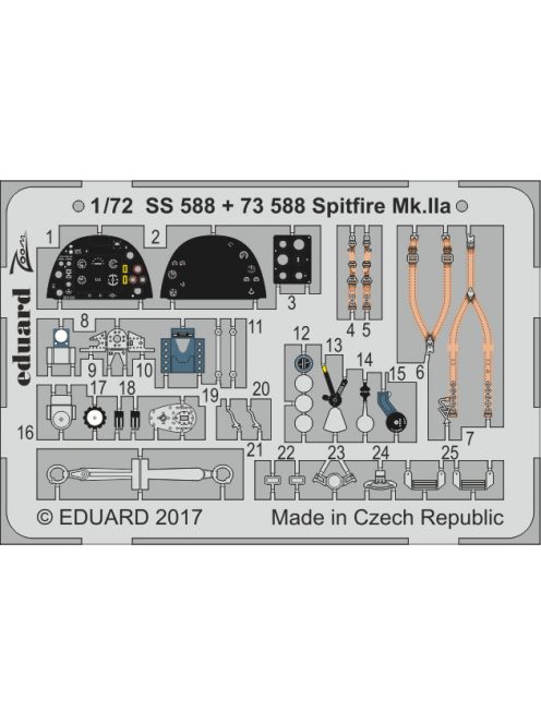 Eduard - Spitfire Mk.IIa  for Revell 