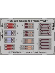 Eduard - Seatbelts France WWI 