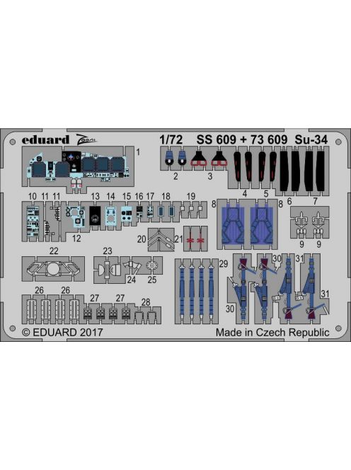 Eduard - Su-34 for Trumpeter 