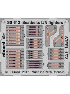 Eduard - Seatbelts IJN fighters STEEL 