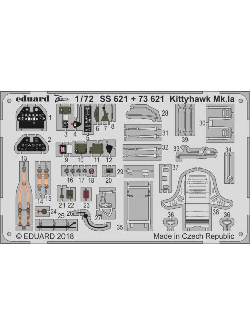 Eduard - Kittyhawk Mk.Ia for Special Hobby 