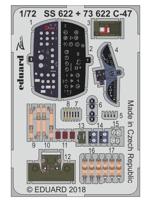 Eduard - C-47 for Hobby Boss 