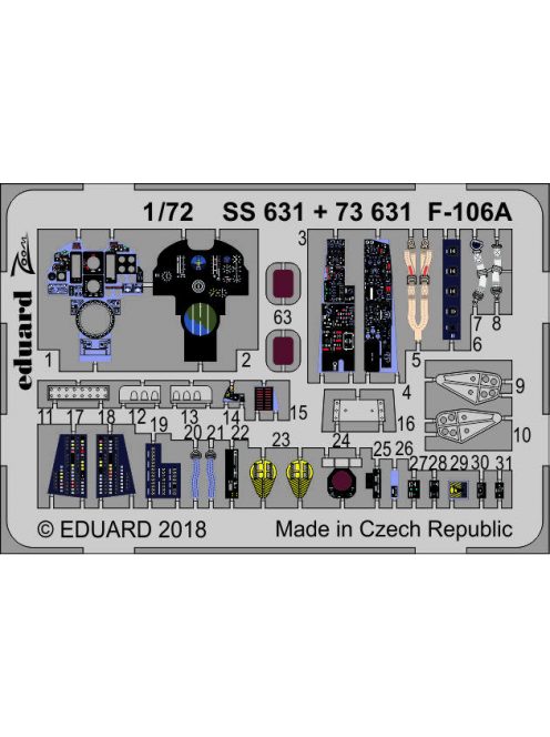 Eduard - F-106A for Trumpeter 