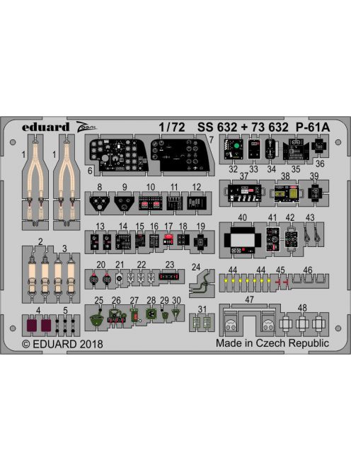 Eduard - P-61A for Hobby Boss 