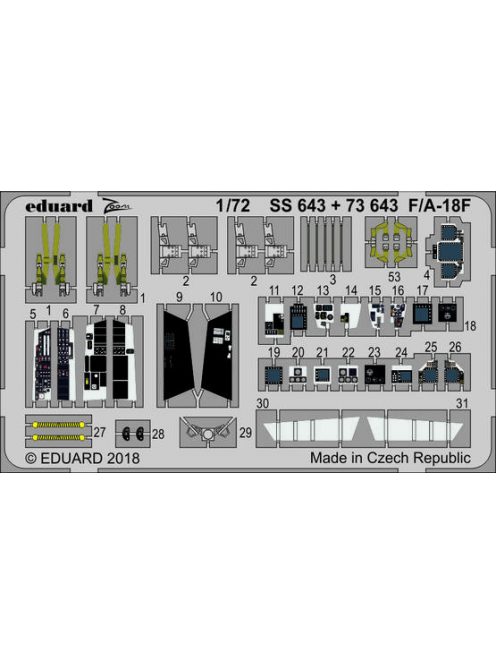 Eduard - F/A-18F for Academy 