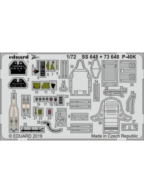 Eduard - P-40K for Special Hobby 