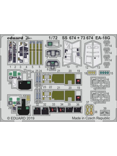 Eduard - EA-18G for Hasegawa 