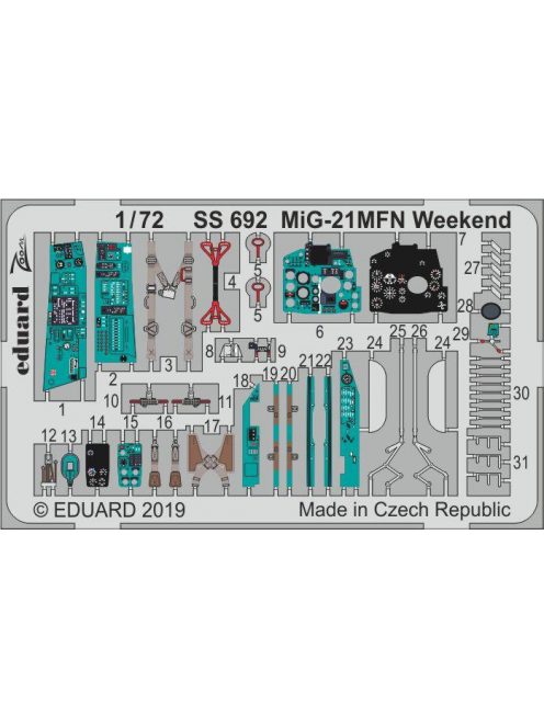 Eduard - MiG-21MFN Weekend for Eduard 