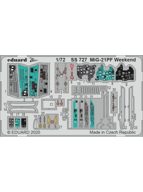 Eduard - MiG-21PF Weekend for Eduard