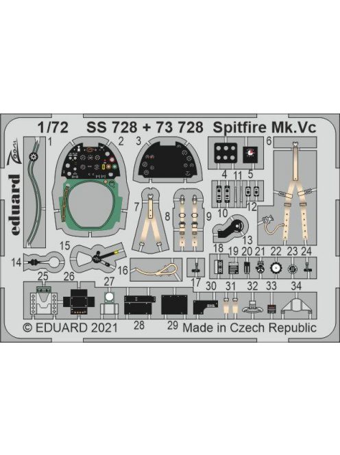 Eduard - Spitfire Mk.Vc for Airfix