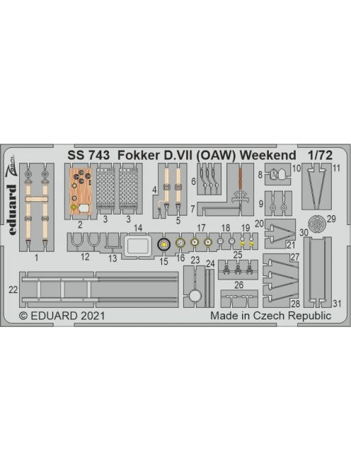 Eduard - Fokker D.VII (OAW) Weekend for EDUARD