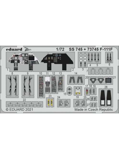 Eduard - F-111F for HASEGAWA / HOBBY 2000