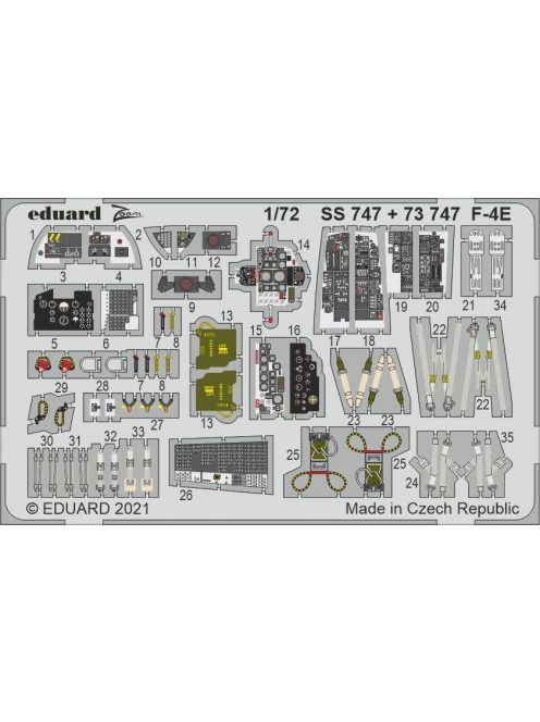 Eduard - F-4E 1/72 For Fine Molds