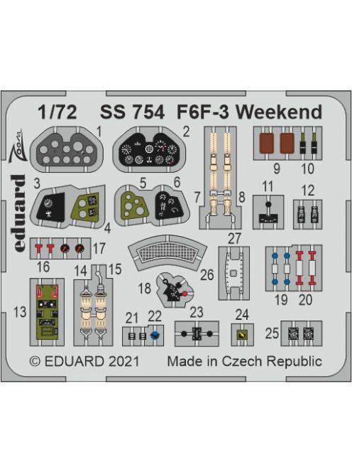 Eduard - F6F-3 Weekend 1/72 EDUARD