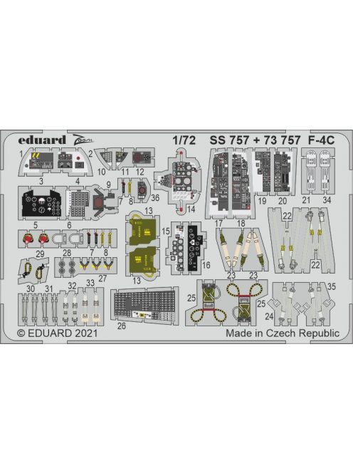 Eduard - F-4C, For Fine Molds