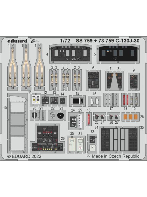 Eduard - C-130J-30 For Zvezda