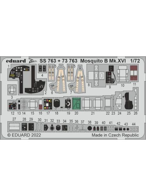 Eduard - Mosquito B Mk.Xvi For Airfix