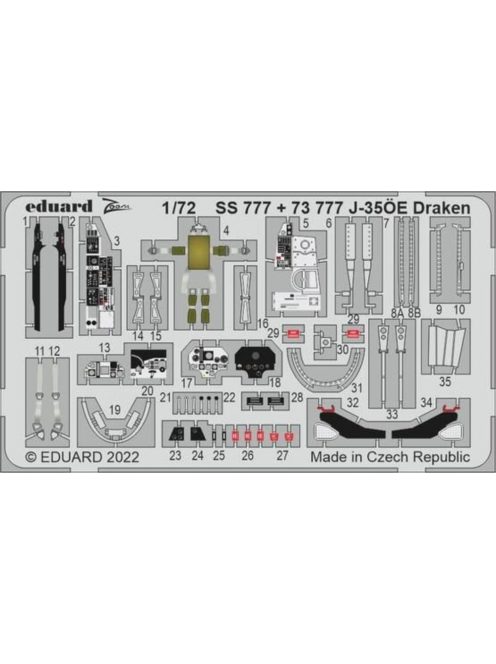 Eduard - J-35ÖE Draken