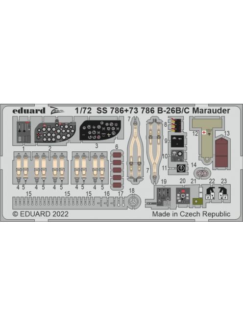 Eduard - B-26B/C Marauder for HASEGAWA / HOBBY 2000