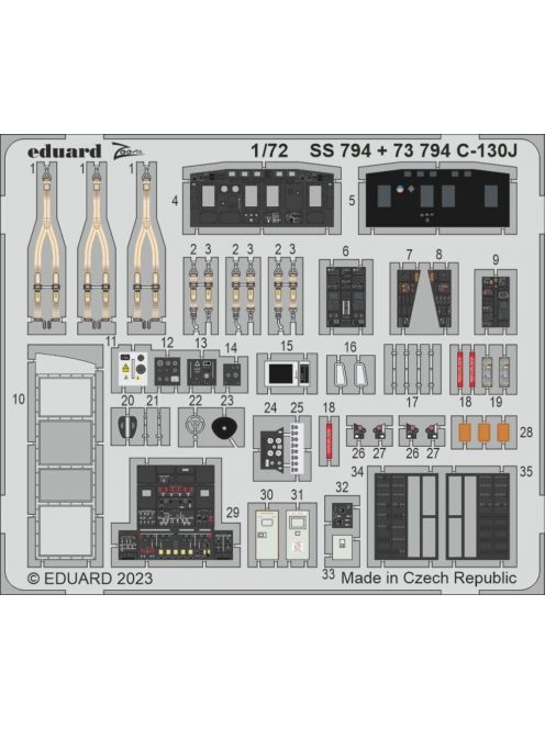 Eduard - C-130J 1/72 ZVEZDA