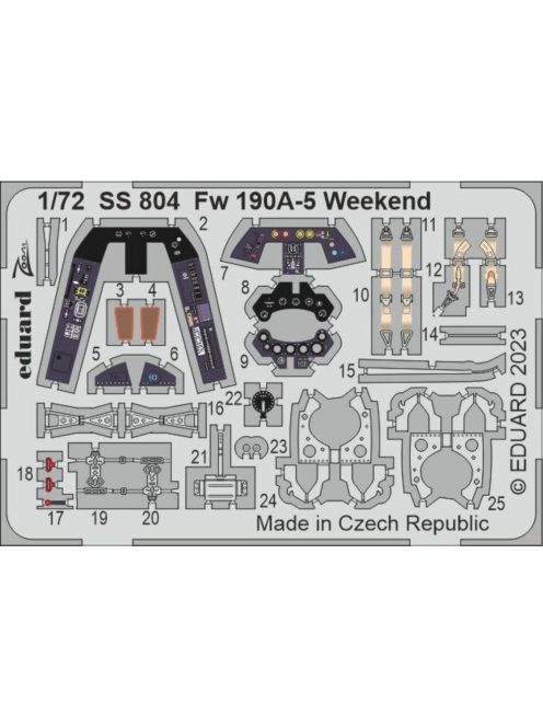 Eduard - Fw 190A-5 Weekend 1/72 EDUARD