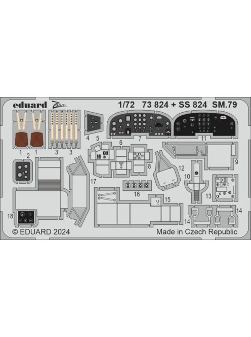 Eduard - SM.79  ITALERI