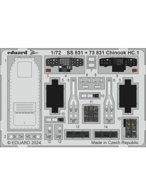 Eduard - Chinook HC.1  AIRFIX