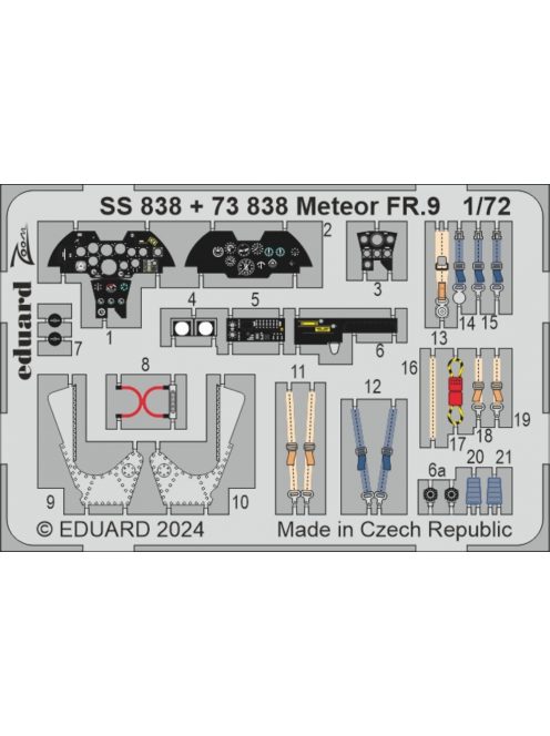 Eduard - Meteor FR.9  AIRFIX