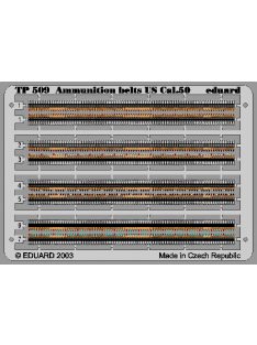 Eduard - Ammunition belts US Cal.50, Coloriert. 