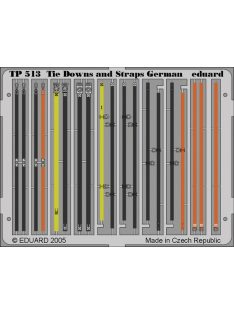 Eduard - Tie Downs and Straps German 