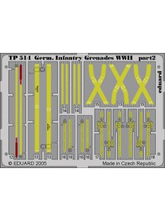 Eduard - German Infantry Grenades WWII 