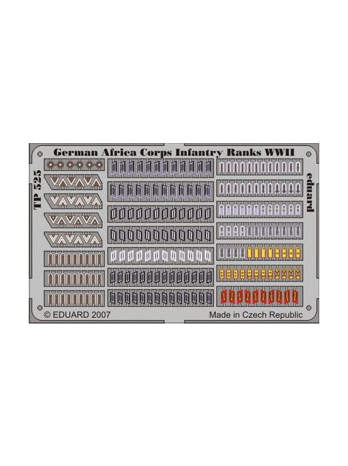 Eduard - German Africa Corps Infantry Ranks WWII 