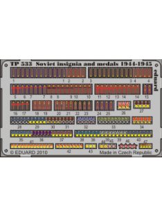 Eduard - Soviet insignia 1944 and medals 
