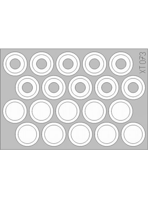 Eduard - M-113 wheel mask 