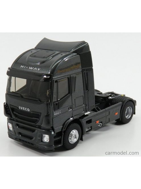 Eligor - Iveco Fiat Stralis 500 Euro 6 Hi-Way Tractor Truck 2-Assi 2016 - Exclusive Carmodel Grey Met