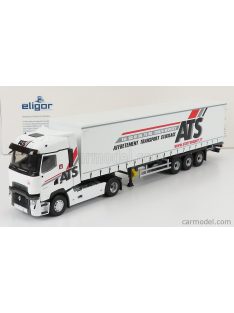   Eligor - Renault T-Line Truck Telonato Ats Transports 2020 - Trailer Schmitz White