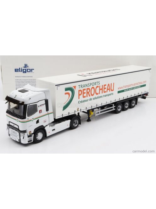 Eligor - Renault T-Line High Truck Telonato Perocheau Transports 2021 White Green Orange