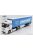 Eligor - Mercedes Benz Actros 5 Truck Telonato Mermet Transports 2020 White Light Blue