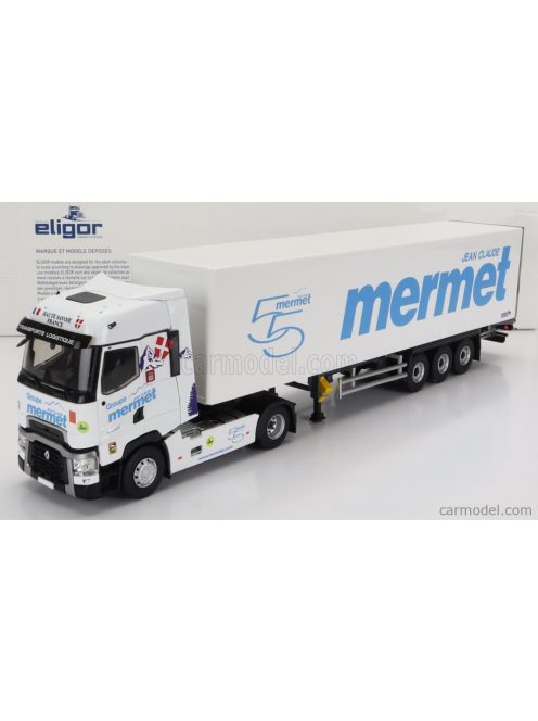 Eligor - Renault T-Line High Truck Cassonato Mermet Transports 2021 White