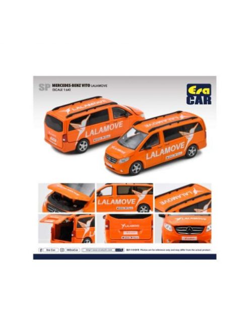 Eracar - 1:64 Mercedes-Benz Vito Lalamove, Orange - Era Car