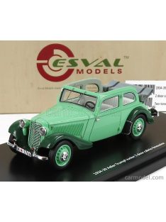   Esval Model - Adler Trumpf Junior 2-Door Open Roof 1934 Green Black